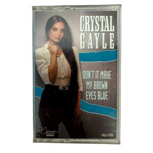 Crystal Gayle Dont It Make My Brown Eyes Blue Audio Cassette 1991 CEMA Special
